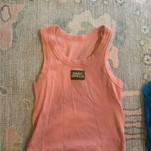 Daily Drills Coral Tank Top
